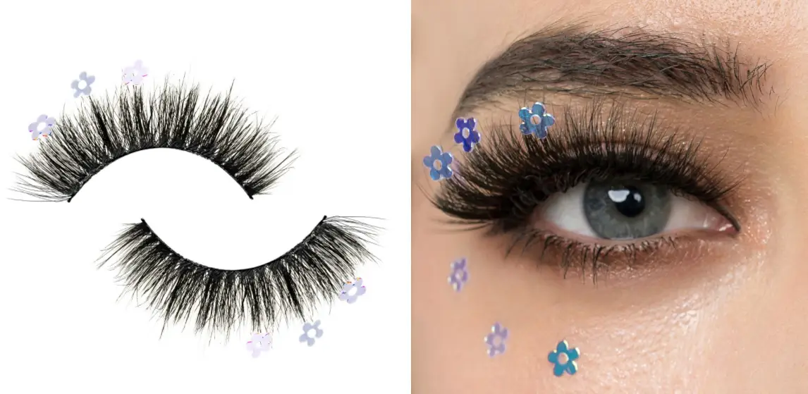 Neon Silver Flower